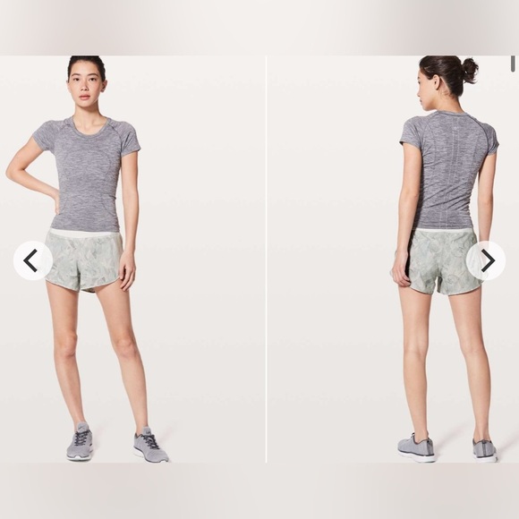 Lululemon | Real Quick Short Perforated 3.5" in Jasmine White Multi Running 8 - Picture 11 of 12